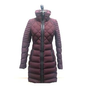 Mackage long fitted light weight puffer